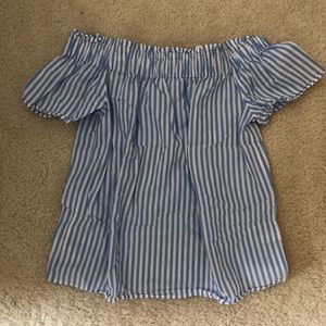 Off the shoulder top